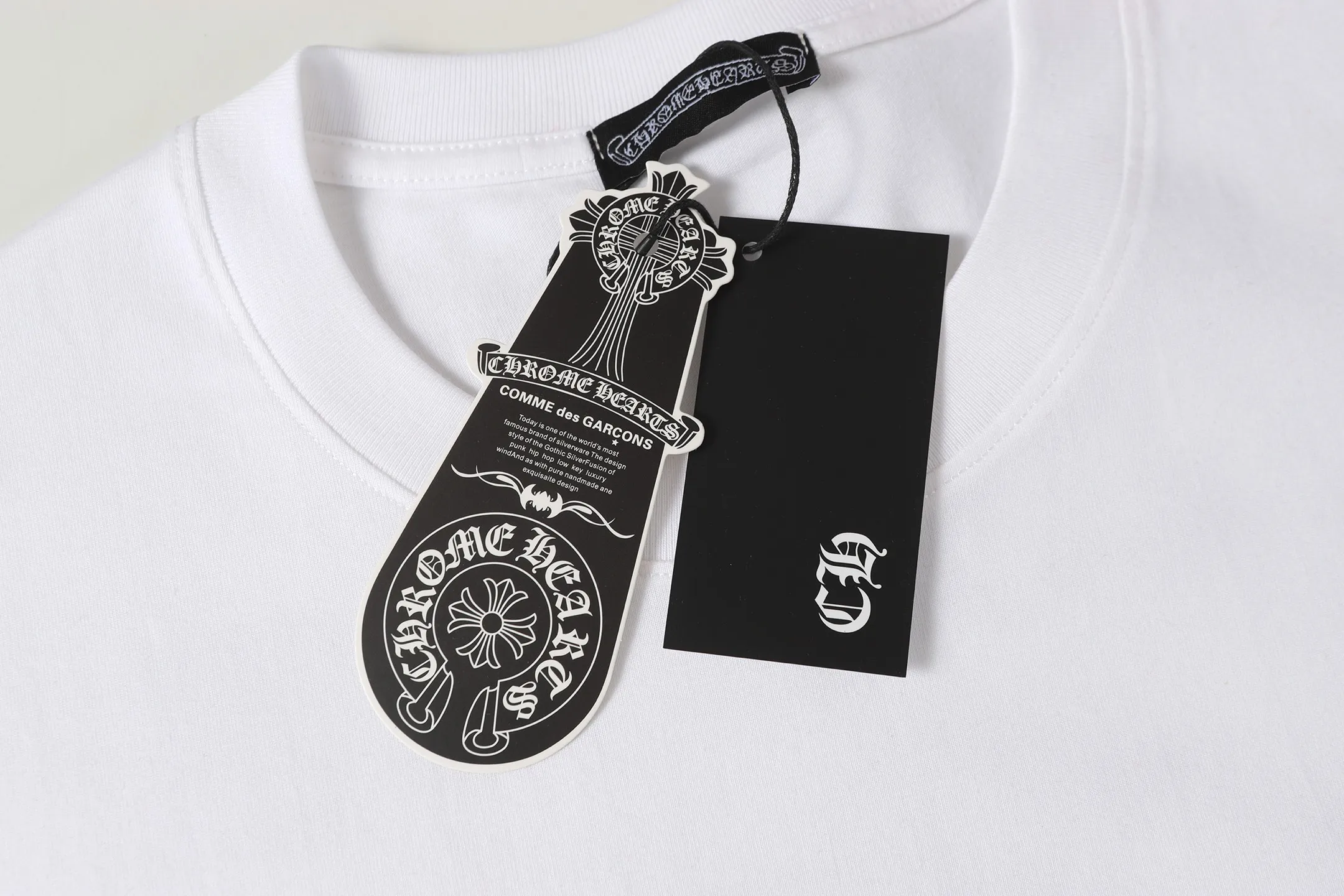 P150 -Chrome Hearts/Chrome Hearts cross letter printed short-sleeved T-shirt -High weight, high density and high quality. The wool is soft, delicate and skin-friendly. It feels soft and silky. It has excellent warmth and skin-friendly properties.